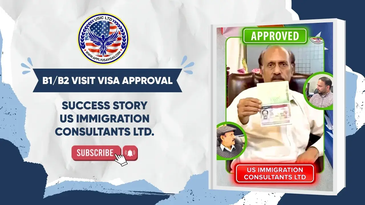 B1/B2 US visit visa approved 2026 – happy client success story Pakistan