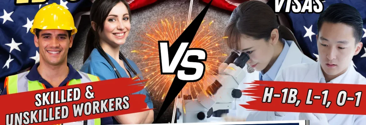 EB-3 vs H-1B L-1 O-1 visas 2026 – employment-based green card comparison Title attribut